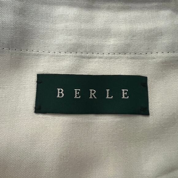 AMERICAN VINTAGE Berle Size 36R Men's Gray Plaid Pleat Front Dress Pants Trouser - Picture 9 of 10